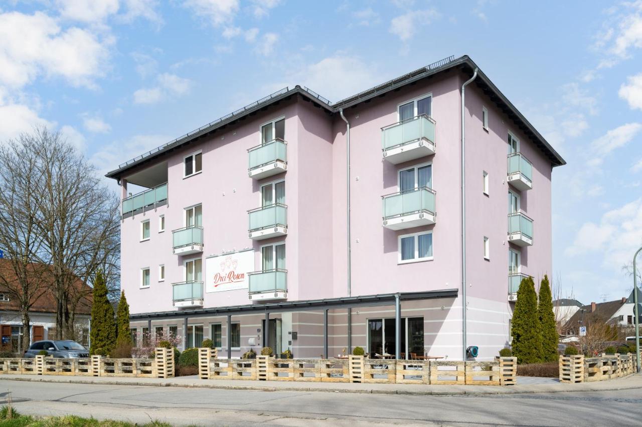 Hotel Drei Rosen Moosburg an der Isar 외부 사진